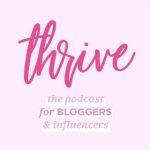 The Weekly Snack_podcasts for food bloggers_Thrive blogger podcast Small